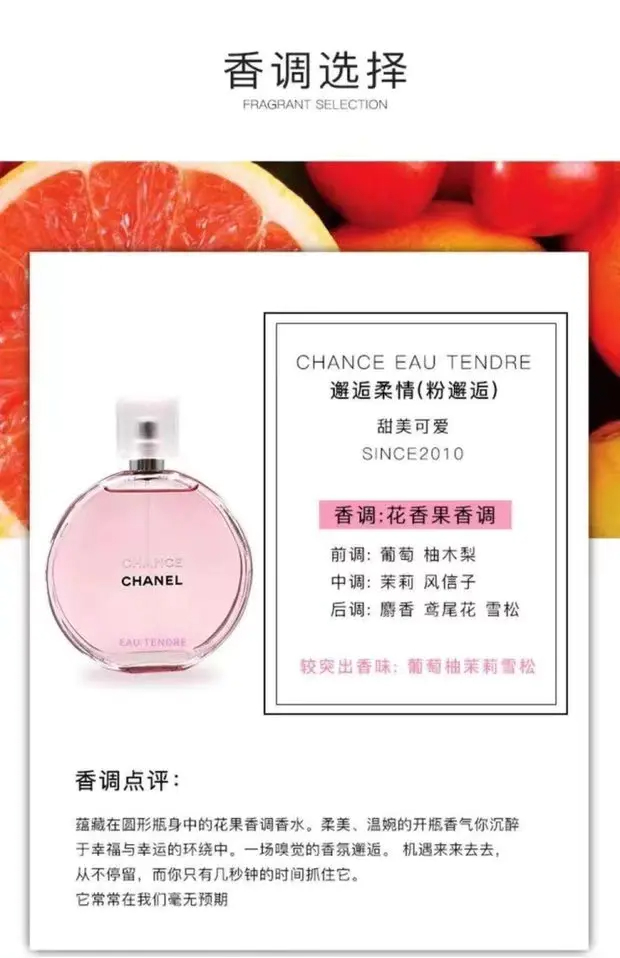 商品Chanel|香奈儿邂逅系列香水Q版小样7.5ml邂逅柔情甜美可爱【香港直邮】,价格¥80,第1张图片详细描述