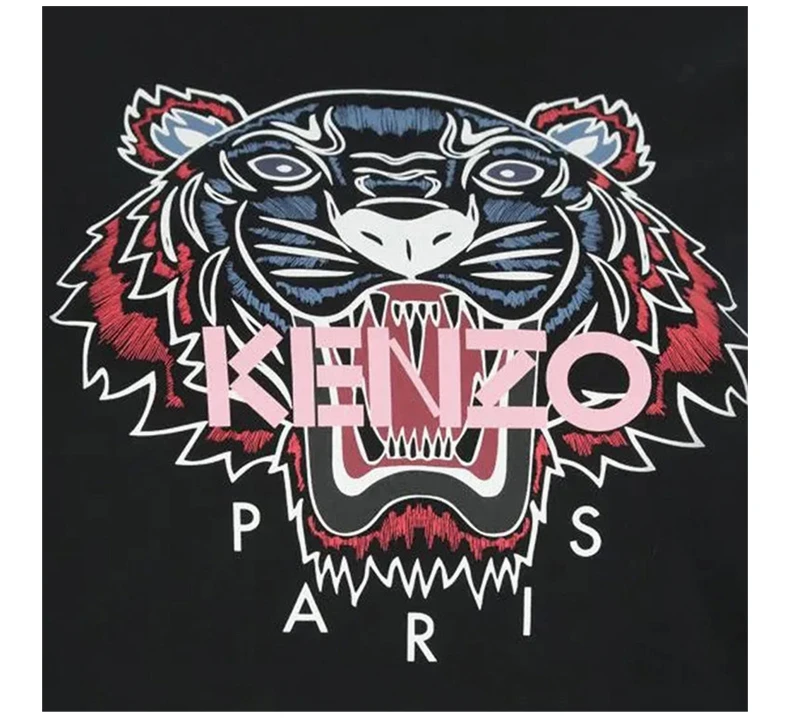 商品Kenzo|KENZO 黑色女士T恤 FC52TS8464YM-99,价格¥649,第6张图片详细描述