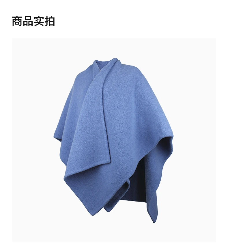 商品[国内直发] Burberry|Burberry 博柏利 刺绣天际线斗篷 4076325,价格¥8770,第2张图片详细描述