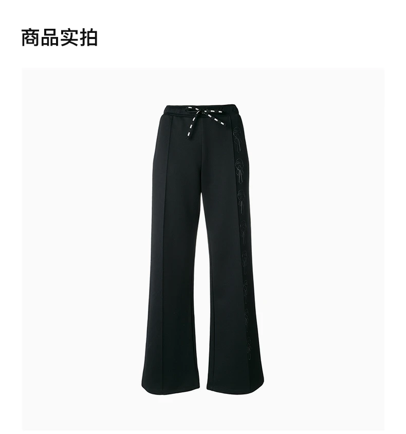商品Fendi|FENDI 女士黑色休闲裤 FAB075-7SG-F0GME,价格¥2835,第4张图片详细描述