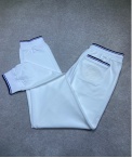 商品[国内直发] Stefano Ricci|STEFANO RICCI 白色男士休闲裤 K919501P3P-T22101-3100,价格¥7317,第1张图片详细描述