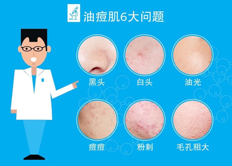 商品La Roche Posay|LA ROCHE-POSAY理肤泉 清痘净肤水油平衡保湿乳液40ML,价格¥158,第3张图片详细描述