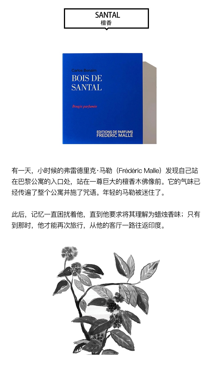商品Frederic Malle|Frederic mall馥马尔全系列香氛蜡烛220g,价格¥545,第10张图片详细描述