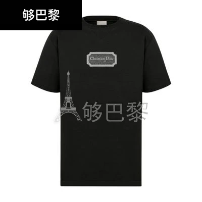 商品Dior|【预售】 男士 短袖T恤 宽松版型 T 恤  343J696C0554/C988 DIOKJEW9BCK,价格¥6602,第2张图片详细描述