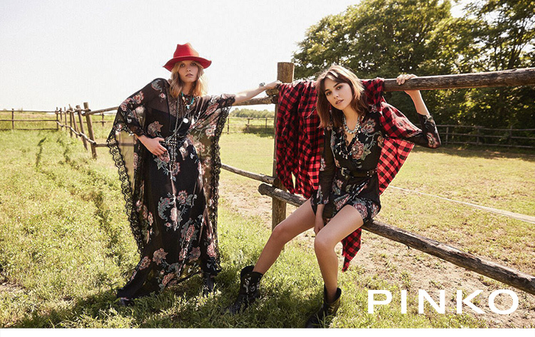 商品[国内直发] PINKO|Pinko 品高 女士时尚连衣裙 11D41H-2950V65,价格¥761,第1张图片详细描述