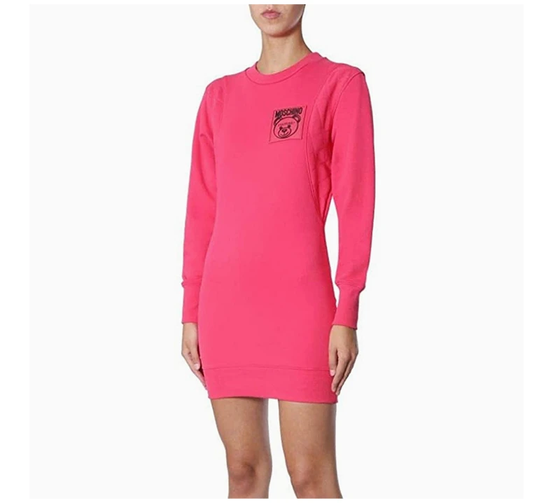 商品Moschino|MOSCHINO 女玫红色女士卫衣/帽衫 DV0448-5427-0215,价格¥2403,第5张图片详细描述