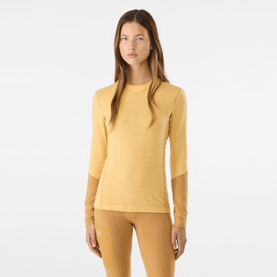 商品Arc'teryx|【Brilliant|包邮包税】始祖鸟 RHO MERINO WOOL CREW NECK LS[FW22] Ro Merino 羊毛圆领 LS 女士 ATMFWX6251,价格¥1291,第11张图片详细描述