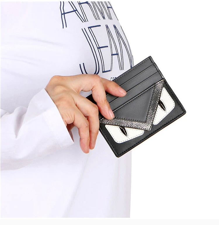 商品Fendi|Fendi 芬迪 WALLET系列拼色皮革卡片包 7M0164-8FJ-F06HP,价格¥1809,第8张图片详细描述