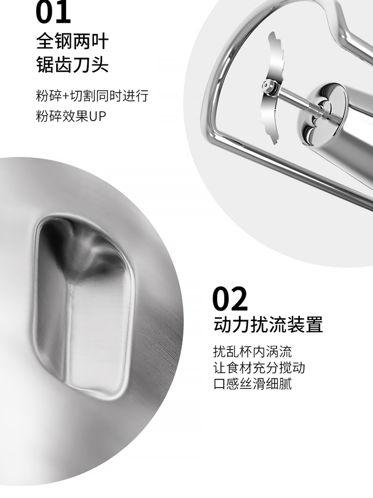 商品[国内直发] Joyoung|九阳 Joyoung 豆浆机多功能家用破壁免滤预约1.2L全自动豆浆机 DJ12A-D320,价格¥462,第10张图片详细描述