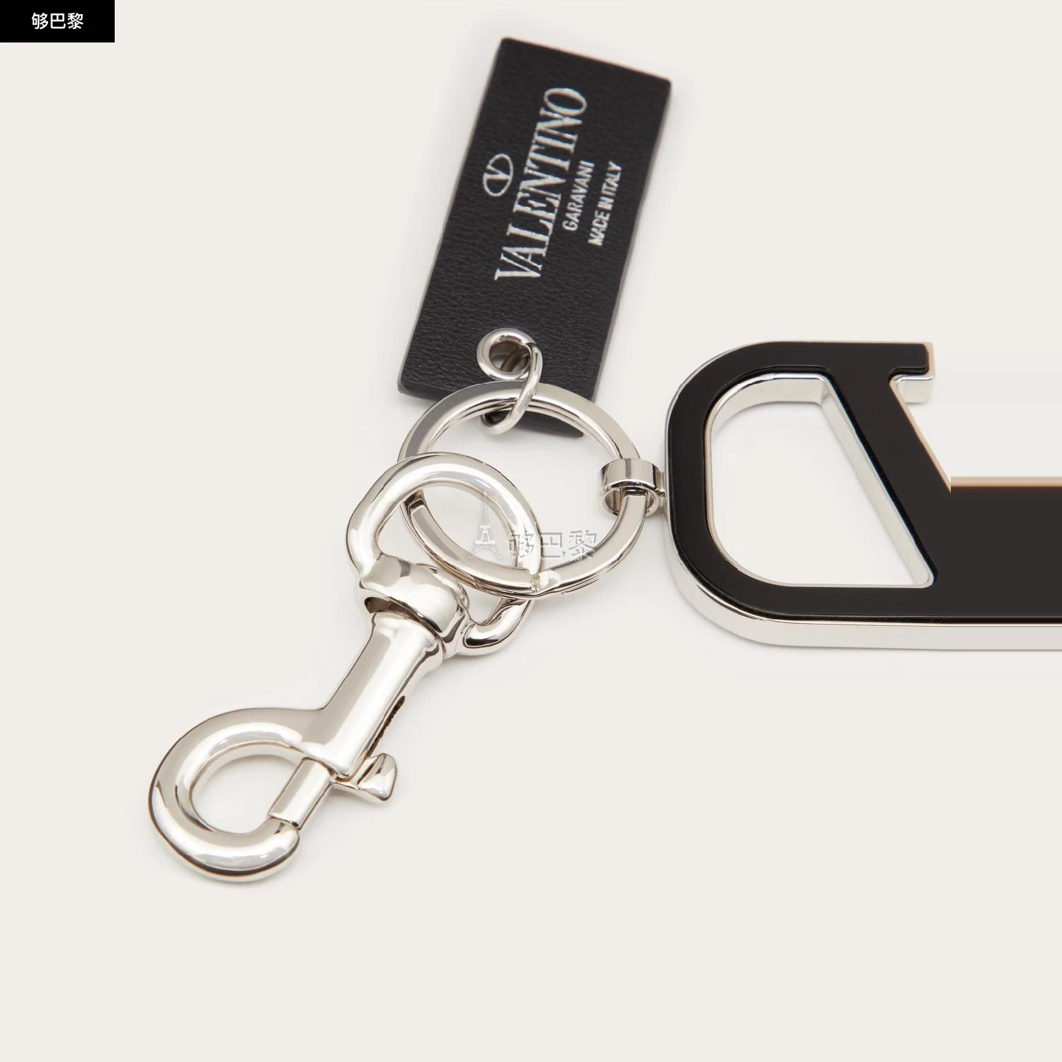 商品Valentino|【预售】 华伦天奴 25春夏 男士 钥匙扣 PORTE-CLÉS VLOGO SIGNATURE 4Y2P0R81KQA_P0N ,价格¥3712,第5张图片详细描述