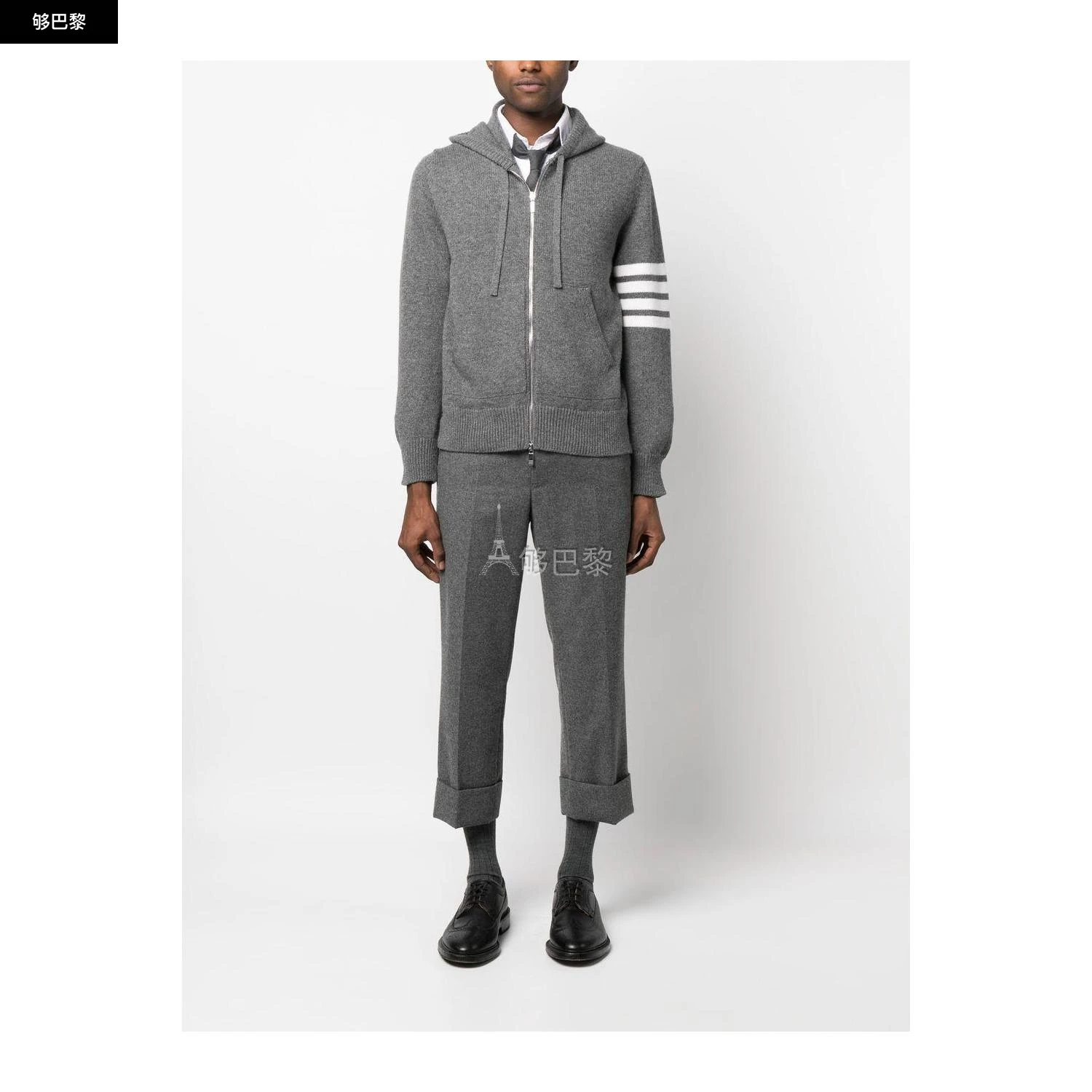 商品Thom Browne|【特惠6.2折】【预售】 2023秋冬 男士 卫衣 卫衣 2416948  MKT009AY10290355 ,价格¥11324,第2张图片详细描述