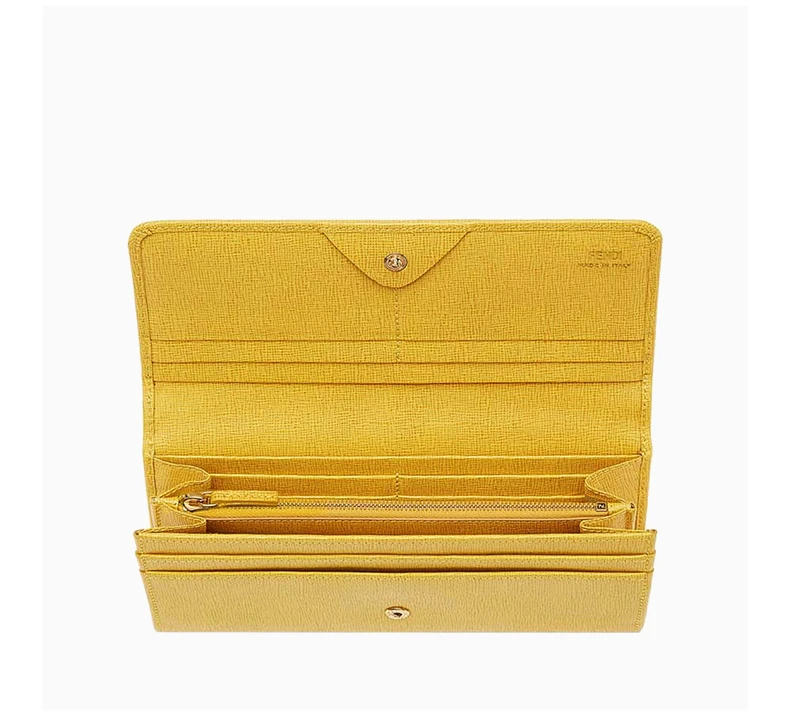 商品[国内直发] Fendi|FENDI 黄色女士零钱包 8M0251-F09-F0A38,价格¥1850,第5张图片详细描述