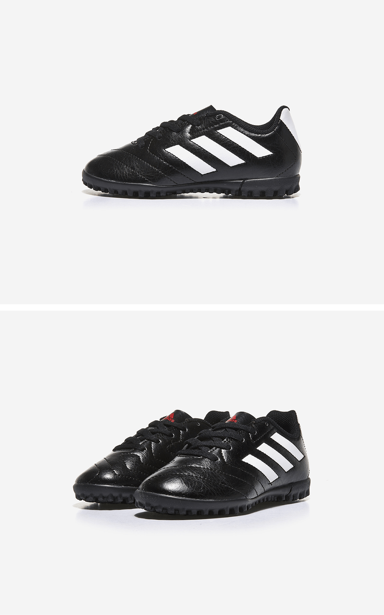 商品Adidas|【Brilliant|包邮包税】阿迪达斯 GOLETTO VII TF J 儿童  训练运动鞋 足球鞋  FV8710 CBLACK/FTWWHT/RED,价格¥215,第2张图片详细描述