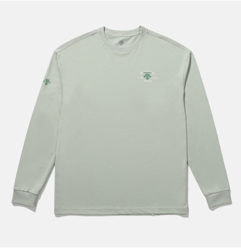 商品DESCENTE|【享贝家】DESCENTE 迪桑特 圆领运动长袖 男款 黑色 SN323UTL72-BLACK ,价格¥464,第5张图片详细描述