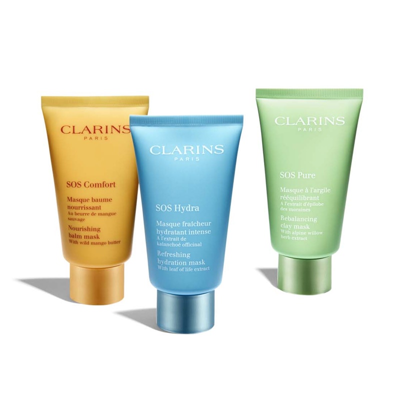 商品Clarins|Clarins娇韵诗滋养舒缓「SOS」面膜75ML,价格¥305,第4张图片详细描述