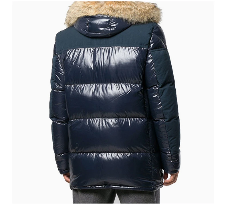 商品[国内直发] Moncler|MONCLER 深蓝色男士棉服 4182325-68950-742,价格¥13736,第6张图片详细描述