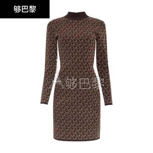 商品Michael Kors|【预售】 女士 连衣裙 字母花押连衣裙  MMKG5HXKBRW,价格¥2860,第2张图片详细描述