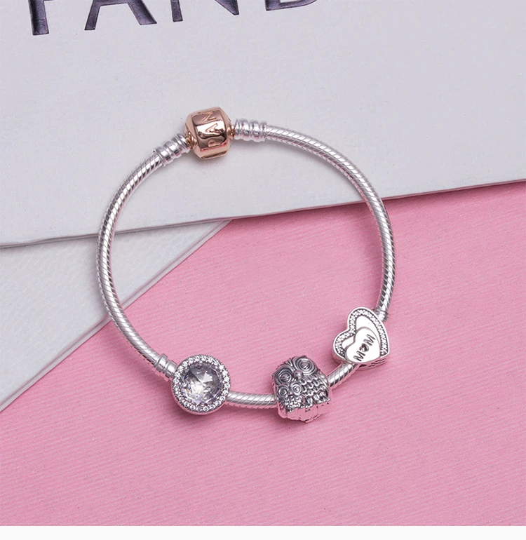 商品[国内直发] PANDORA|PANDORA 银色女士手镯 PAND00099,价格¥565,第4张图片详细描述