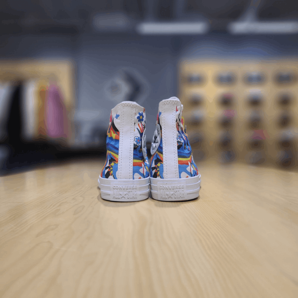 商品【预售商品15天发货】 Converse|【韩国直邮|包邮包税】匡威 共用 CHUNK TAYLOR ALL STAR PRID 白色 高鞋 运动鞋 170822C,价格¥279,第5张图片详细描述