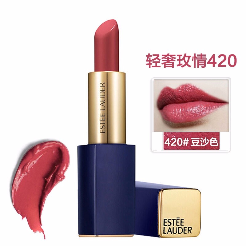 商品Estée Lauder|ESTEE LAUDER /雅诗兰黛 花漾倾慕唇膏口红 420号色 REBELLIOUS ROSE｜包邮【香港直发】,价格¥182,第18张图片详细描述