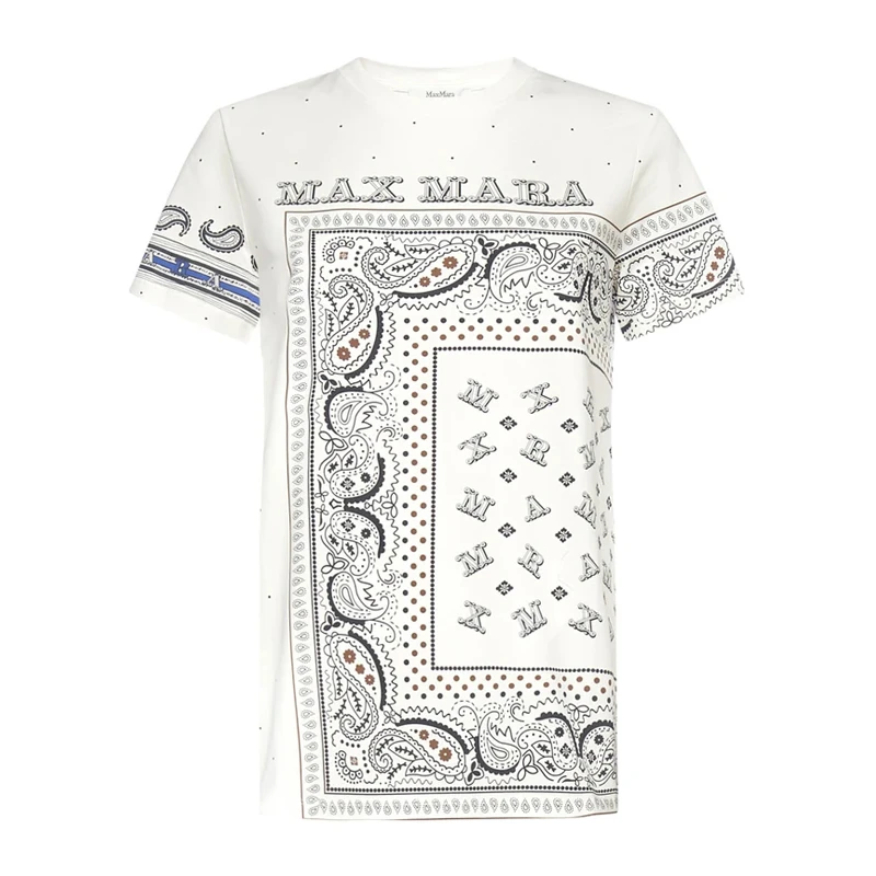 商品Max Mara|MAX MARA 印花女士T恤 19760119-600-005,价格¥695,第1张图片详细描述