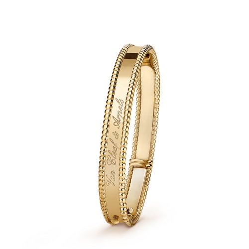 商品Van Cleef & Arpels| Van Cleef & Arpels/梵克雅宝 Perlée signature系列 18K金黄金手镯VCARP3K600,价格¥56641,第4张图片详细描述