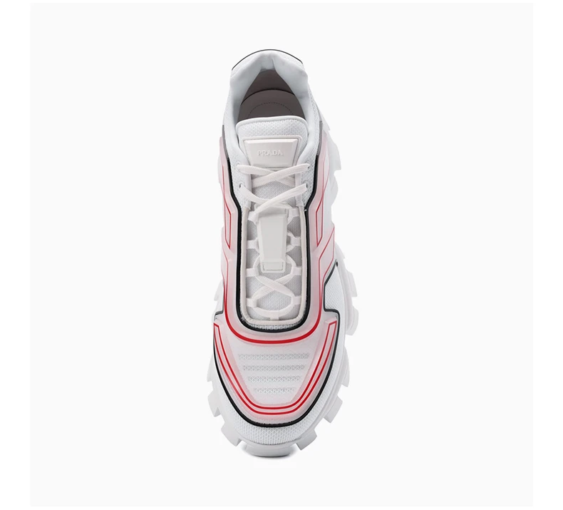 商品[国内直发] Prada|PRADA 男白色男士运动鞋 2EG293-3LGN-F0009,价格¥6394,第7张图片详细描述