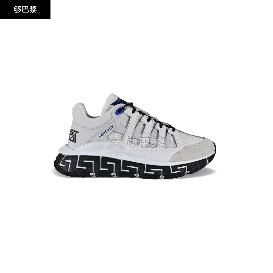 商品Versace|【特惠7.3折】【预售】 男士 休闲运动鞋 Sneakers Trigreca 7533  1A04984 2WF50 ,价格¥6049,第2张图片详细描述