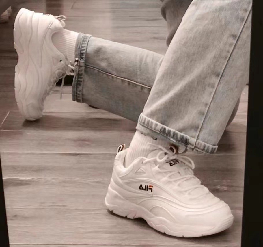 商品Fila|【SAvenue】Fila 斐乐RayDisruptor老爹��鞋 男女同款 白色 (提示：保税仓货品一人不可超过5单) FS1SIB1160XWWT WH,价格¥207,第6张图片详细描述