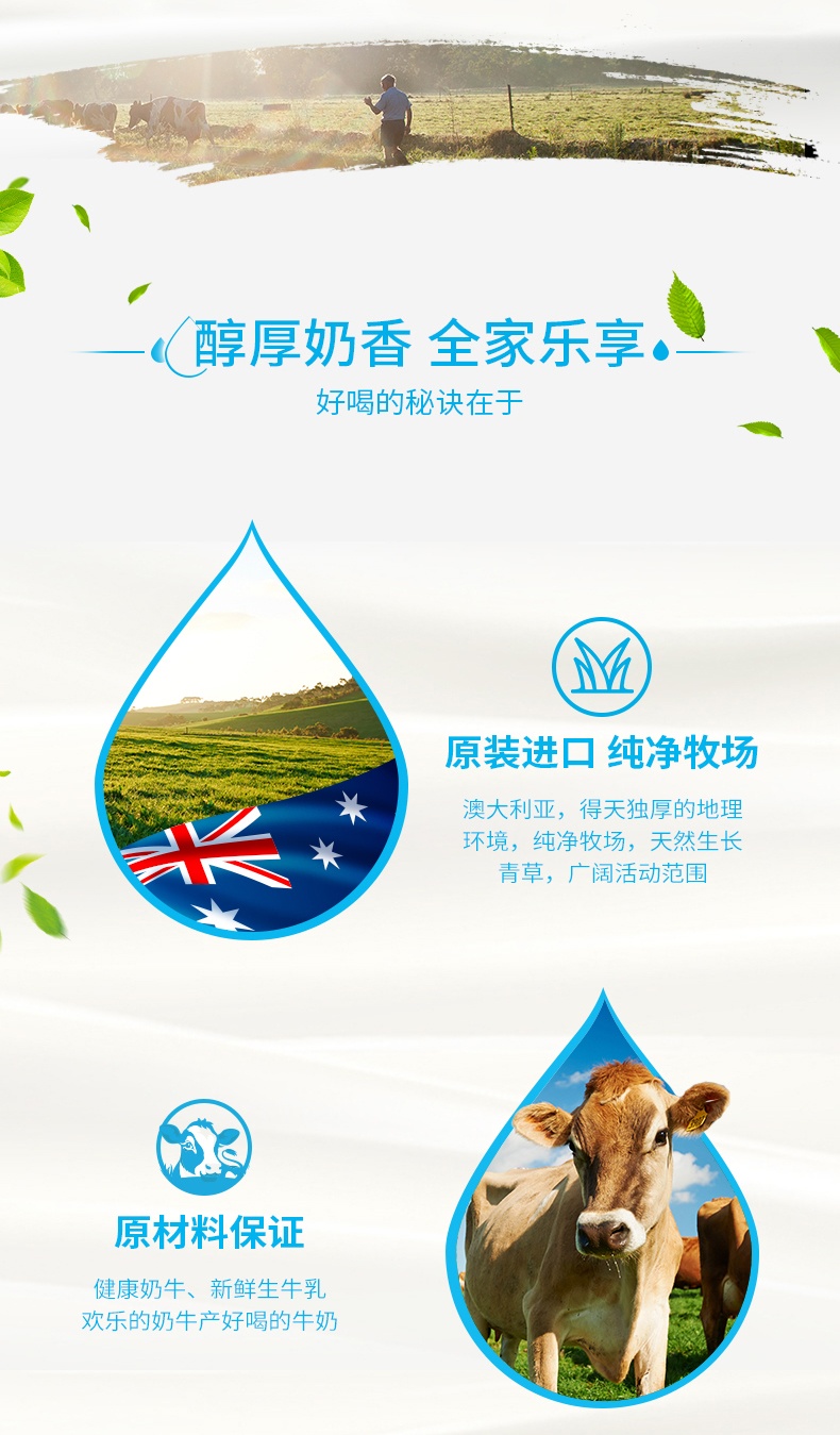 商品[国内直发] DEVONDALE|澳洲进口德运全脂青少年成人冲饮牛奶粉高钙学生早餐成长1kg*2,价格¥180,第4张图片详细描述