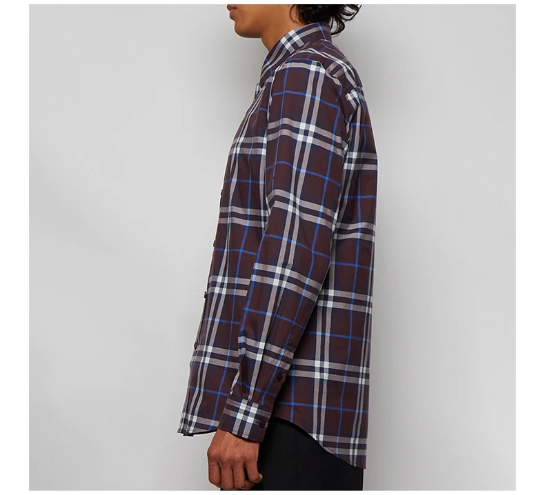 商品Burberry|BURBERRY 格纹男士衬衫 8055727,价格¥2509,第6张图片详细描述
