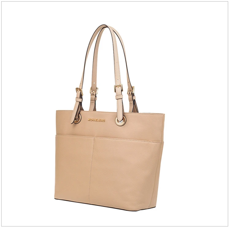 商品[国内直发] Michael Kors|Michael Kors 迈克高仕 女士牡蛎色皮革手提包 30H4GBFT6L-Oyster,价格¥813,第7张图片详细描述