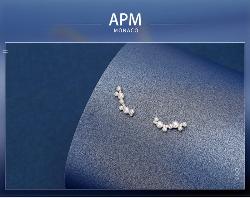 商品apm Monaco|【清仓价】apm耳环女时尚精致气质耳饰（香港仓发货）,价格¥406,第7张图片详细描述