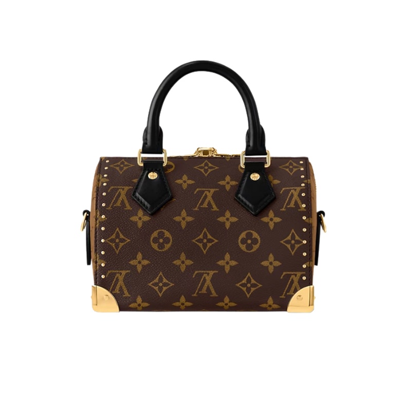 商品Louis Vuitton|【预售十天】路易威登 24新款女士棕色老花可拆卸的肩带和链条手提包 M13146,价格¥24230,第20张图片详细描述