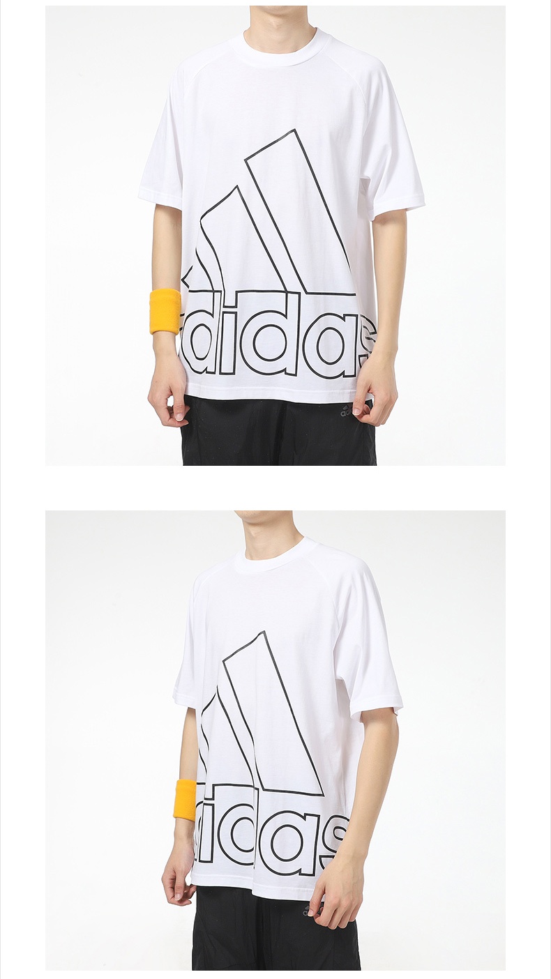 商品[国内直发] Adidas|U BIG LOGO T男士运动休闲短袖T恤,价格¥148,第4张图片详细描述