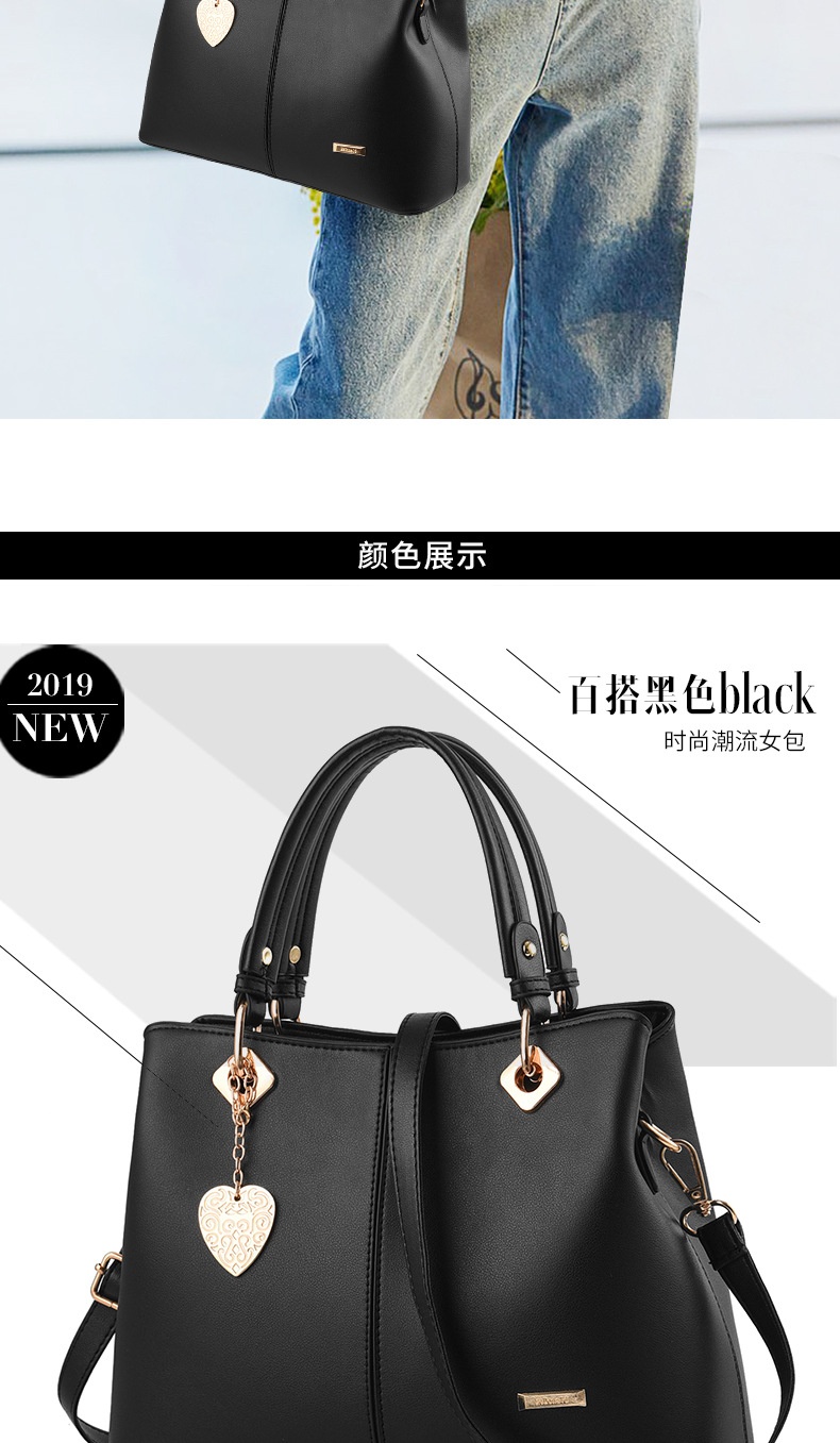 商品[国内直发] GLENVINTEN|格岚云顿女包新品2022欧美时尚潮流女士手提包外贸大容量单肩斜挎包,价格¥156,第10张图片详细描述