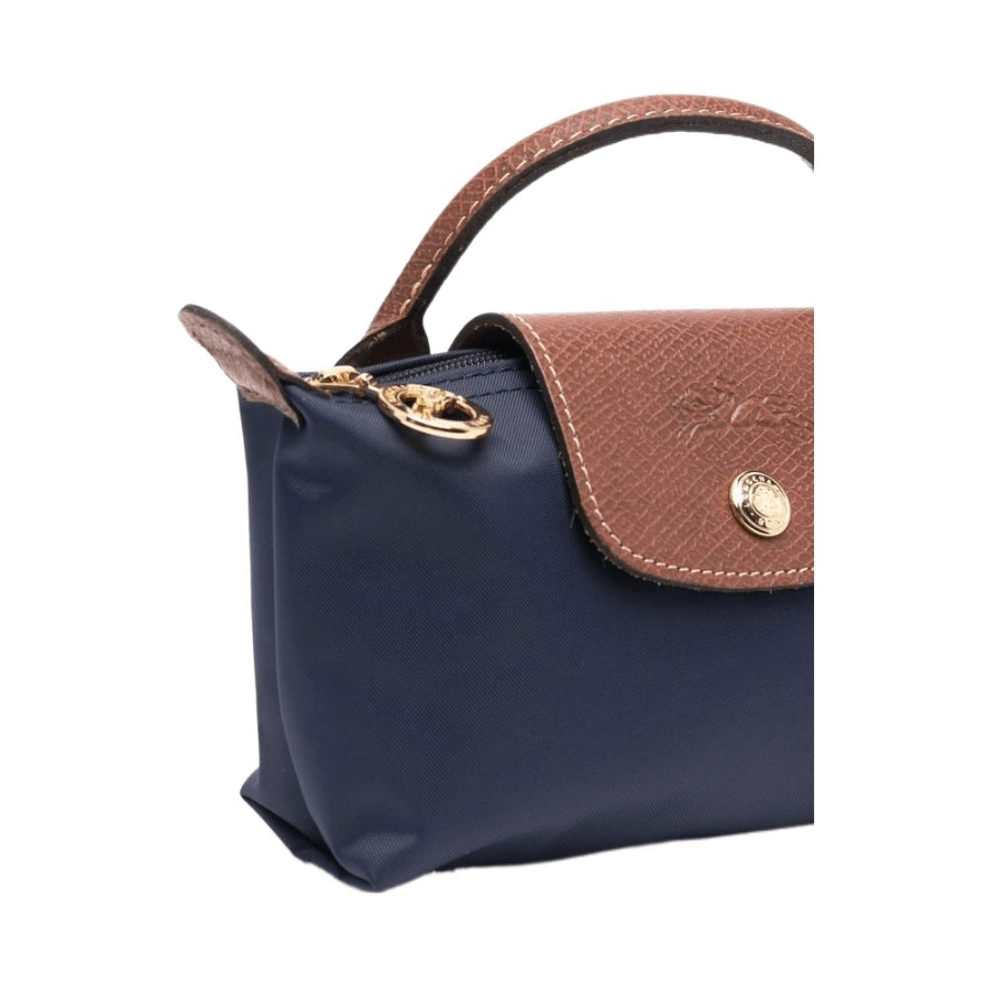 商品[国内直发] Longchamp|珑骧女包女士Le Pliage City 17图层帆布拼牛皮饰边饺子包手提包化妆包34175,价格¥737,第15张图片详细描述