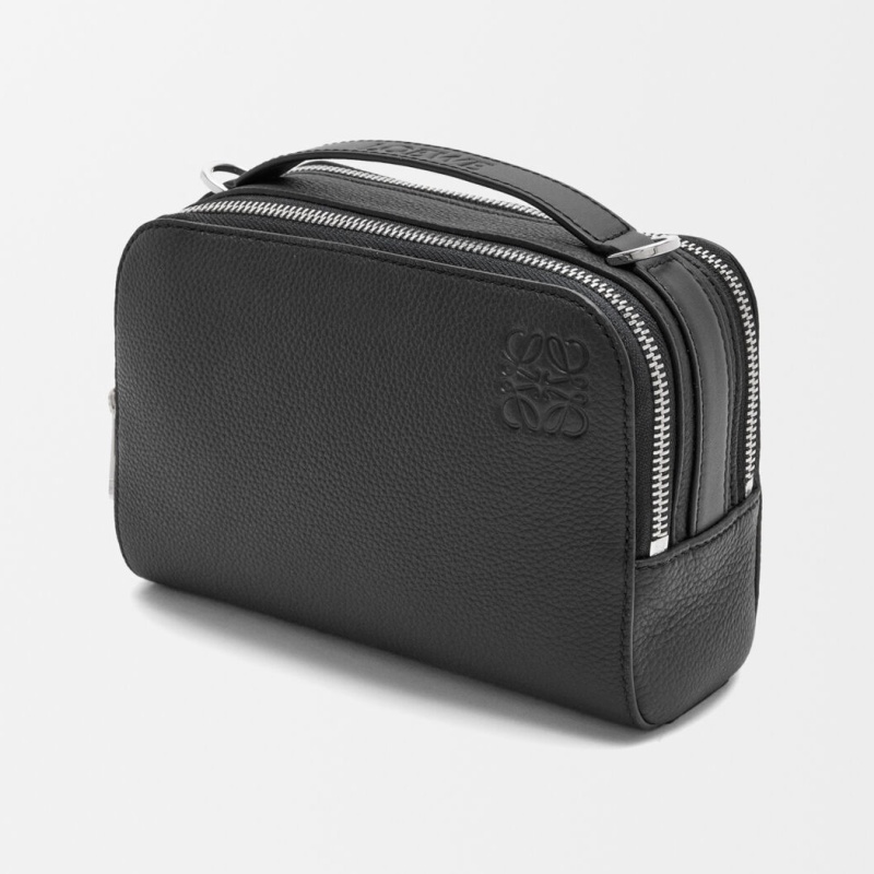 商品Loewe|罗意威 男士黑色小牛皮单肩包 C660R41X02-1100,价格¥7509,第4张图片详细描述