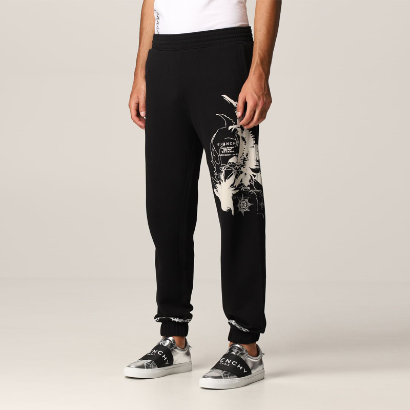 商品Givenchy|GIVENCHY男士黑色时尚休闲裤BM50WS3Y6U-001,价格¥4221,第5张图片详细描述