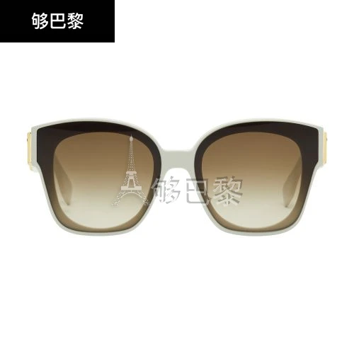 商品Fendi|【预售】 女士 太阳眼镜 FENDI First 眼镜  FENBQY3XWHT,价格¥3513,第2张图片详细描述