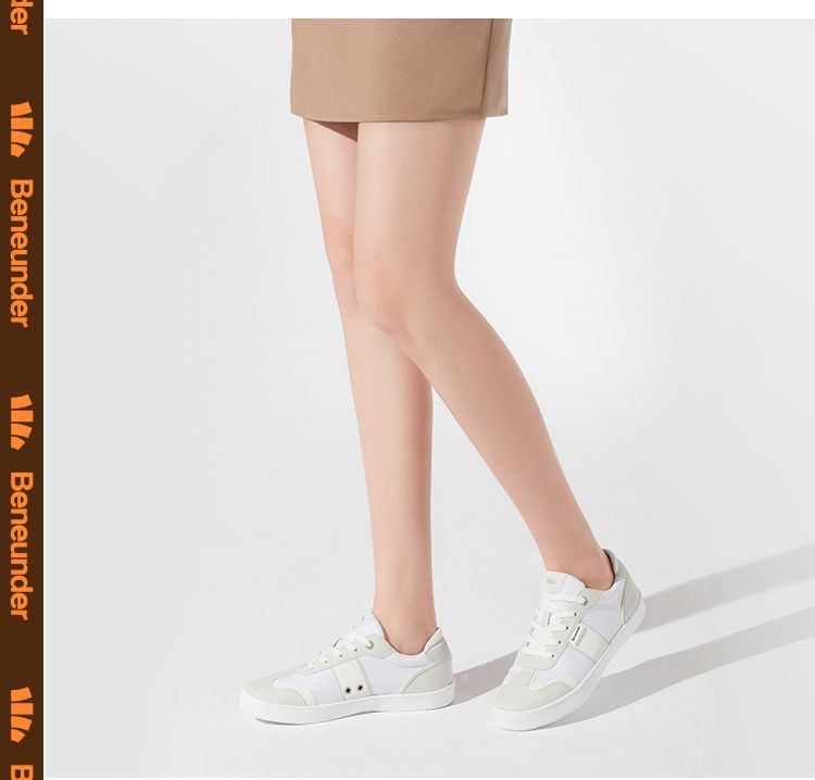 商品[国内直发] Beneunder|蕉下德训鞋女帆布鞋复古百搭舒适透气板鞋22春夏新款运动休闲鞋子,价格¥316,第25张图片详细描述