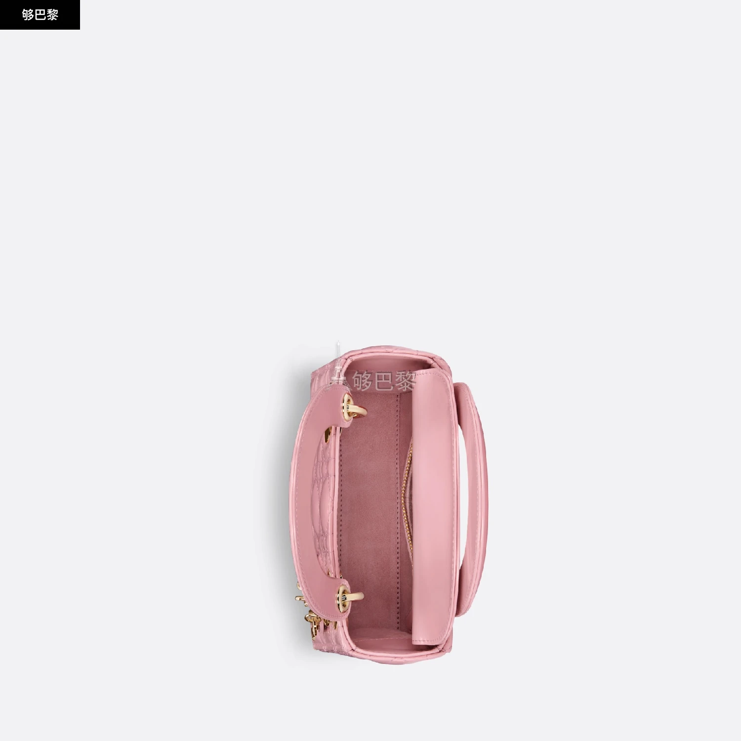 商品Dior|【预售】 迪奥 25春夏 女士 手提包 迷你 Lady Dior 手袋 M0505ONKS_M92P ,价格¥39614,第6张图片详细描述