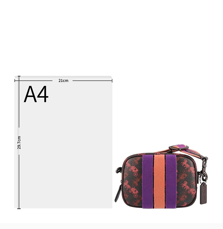 商品Coach|COACH 黑色女士斜挎包 79368V5C1A,价格¥1346,第4张图片详细描述