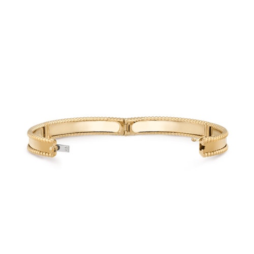 商品Van Cleef & Arpels| Van Cleef & Arpels/梵克雅宝 Perlée signature系列 18K金黄金手镯VCARP3K600,价格¥56641,第2张图片详细描述