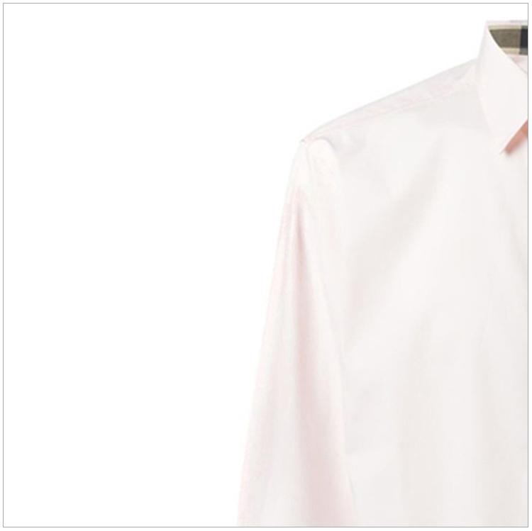 商品[国内直发] Burberry|Burberry 博柏利 男士浅粉色棉质长袖衬衫 3991156,价格¥1243,第33张图片详细描述