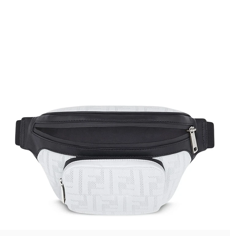 商品[国内直发] Fendi|Fendi 芬迪 白色棉男士腰包 7VA483-AA3X-F0W6Q,价格¥5815,第6张图片详细描述