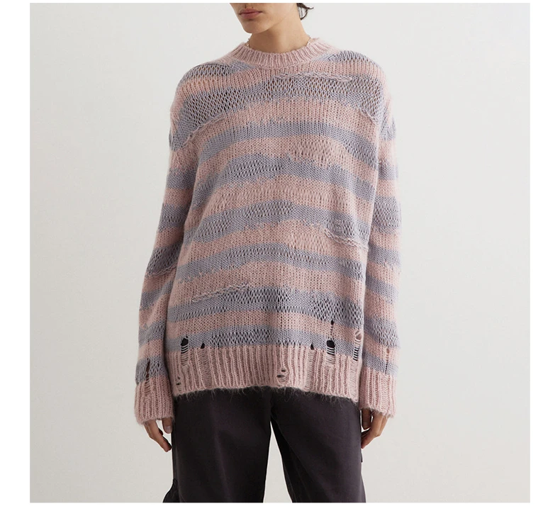 商品Acne Studios|ACNE STUDIOS 粉色女士针织衫/毛衣 A60399-DLA,价格¥2602,第5张图片详细描述