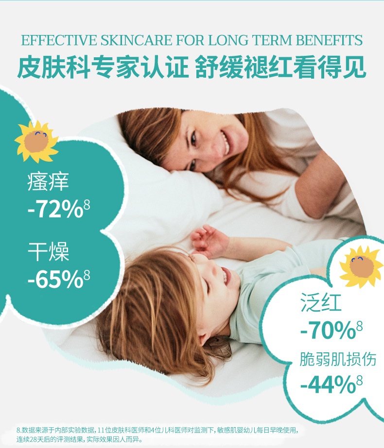 商品[国内直发] Mustela|妙思乐思恬雅滋养霜宝宝身体乳修护肌肤儿童润肤霜200ML,价格¥270,第8张图片详细描述