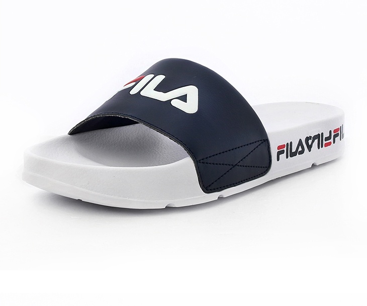 商品Fila|【享贝家FILA 斐乐拖鞋运动款 白蓝色FS1SLB1003XWNV,价格¥150,第8张图片详细描述