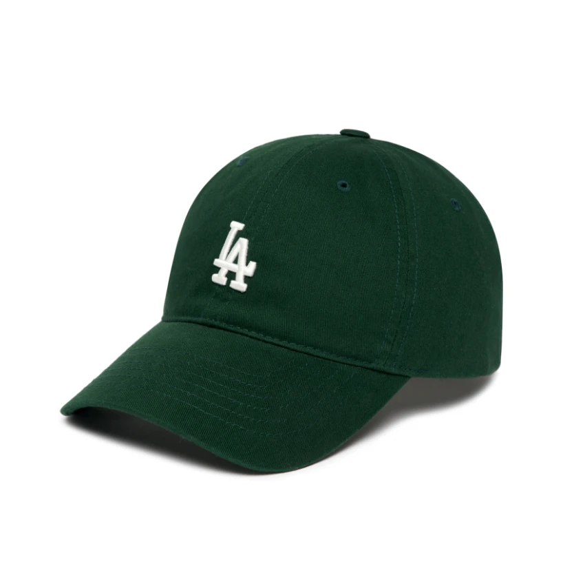 商品MLB|【享贝家】ZY- MLB LA小标棒球帽 遮阳鸭舌帽 男女同款 绿色3ACP7701N-07GNS-FREE,价格¥183,第1张图片详细描述